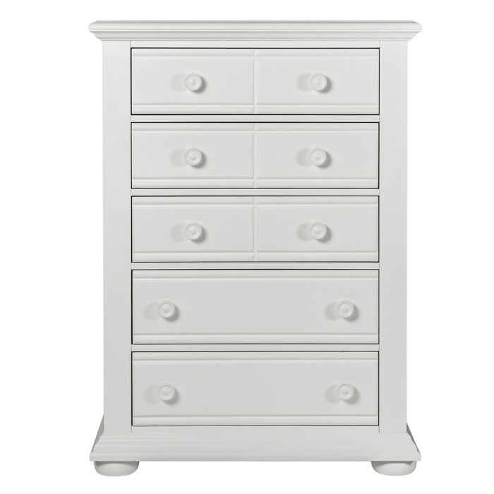 Summer House I Panel Bed, Dresser & Mirror, Chest, Night Stand image