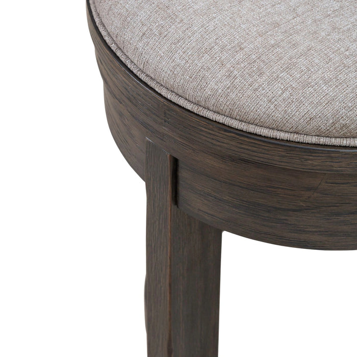 Lennox Hill Uph Swivel Console Stool image