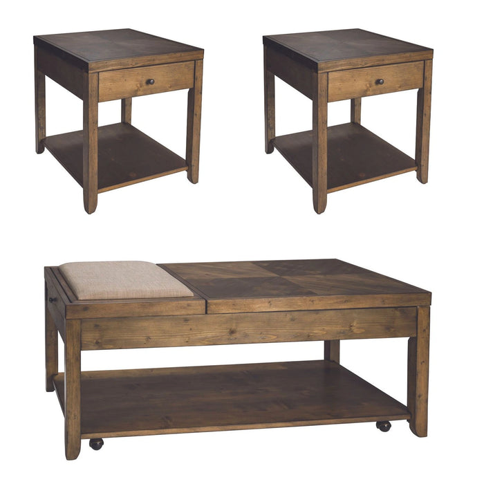 Mitchell 3 Piece Set (1-Cocktail 2-End Tables) image