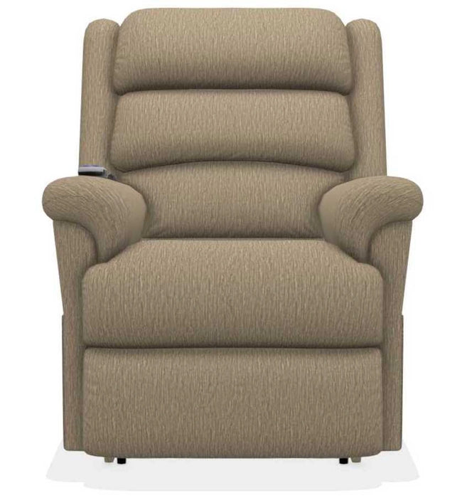 La-Z-Boy Astor Platinum Driftwood Power Lift Recliner with Headrest and Lumbar