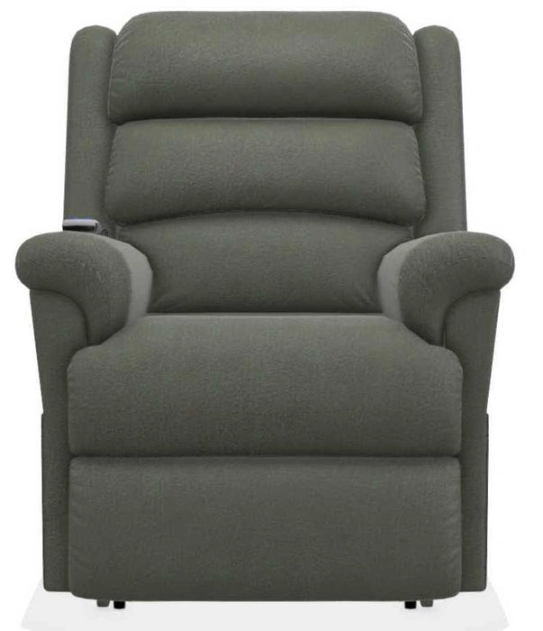 La-Z-Boy Astor Platinum Charcoal Power Lift Recliner with Headrest and Lumbar