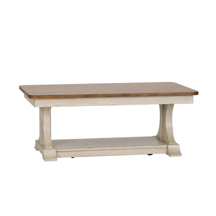 Farmhouse Reimagined 3 Piece Set (1-Cocktail 2-End Tables) image