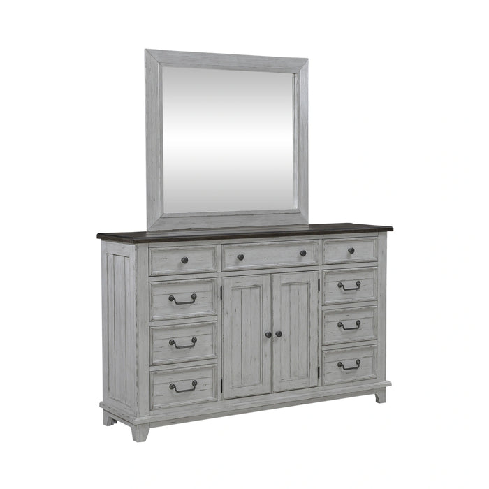 River Place Dresser & Mirror image