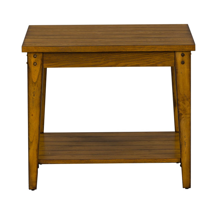Lake House Square Lamp Table
