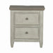 Heartland 2 Drawer Nightstand w/ Charging Station in Antique White image