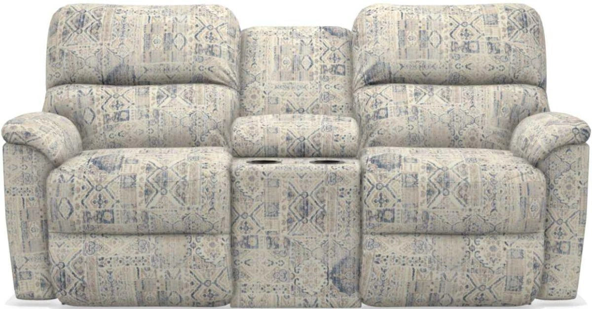 La-Z-Boy Brooks Classic Power Reclining Loveseat With Headrest & Console