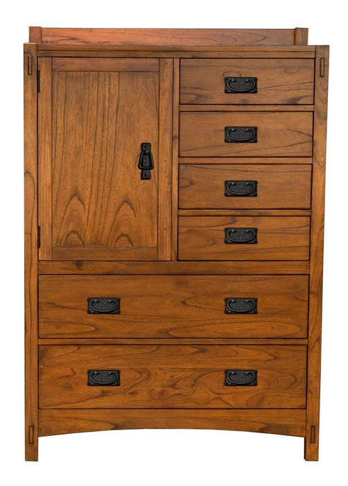 A-America Furniture Mission Hill Door Chest in Harvest