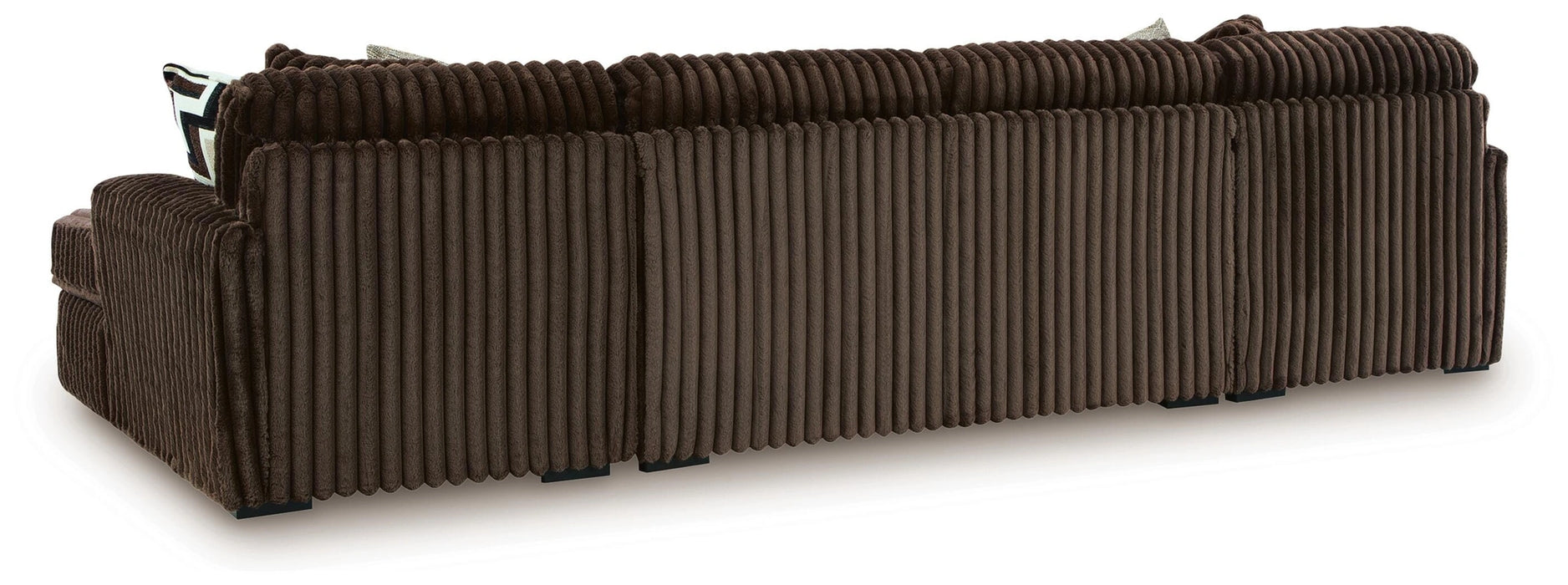 Midnight-Madness Double Chaise Sectional