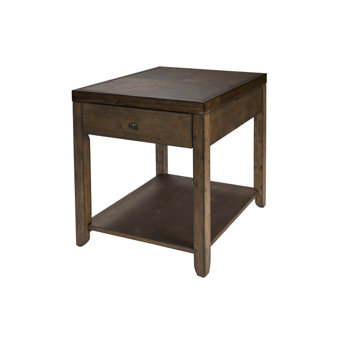 Mitchell End Table in Brown image