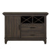 Liberty Furniture Double Bridge Sideboard in Dark Chestnut image