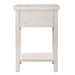 Modern Farmhouse Drawer Chair Side Table image