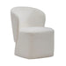 Accent Dining Accent Dining Chair w/ Casters - Ivory image
