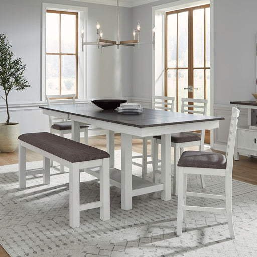 Brook Bay 6 Piece Gathering Trestle Table image