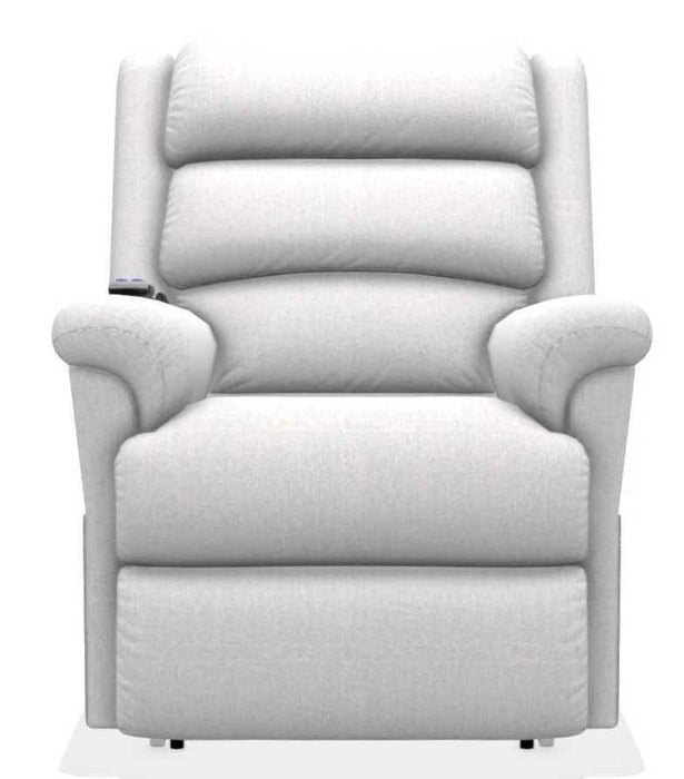 La-Z-Boy Astor Pinnacle Muslin Power Lift Recliner with Headrest and Lumbar