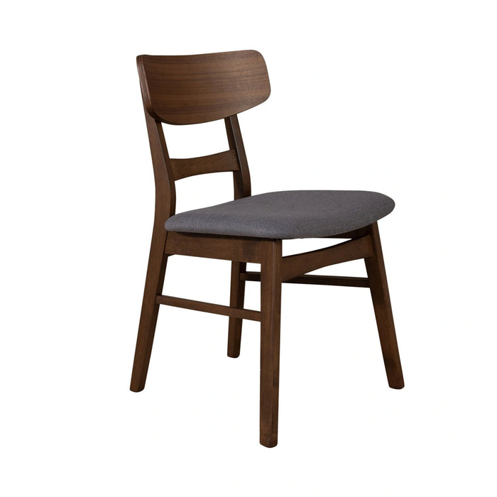 Space Savers Panel Back Side Chair- Grey (RTA) image