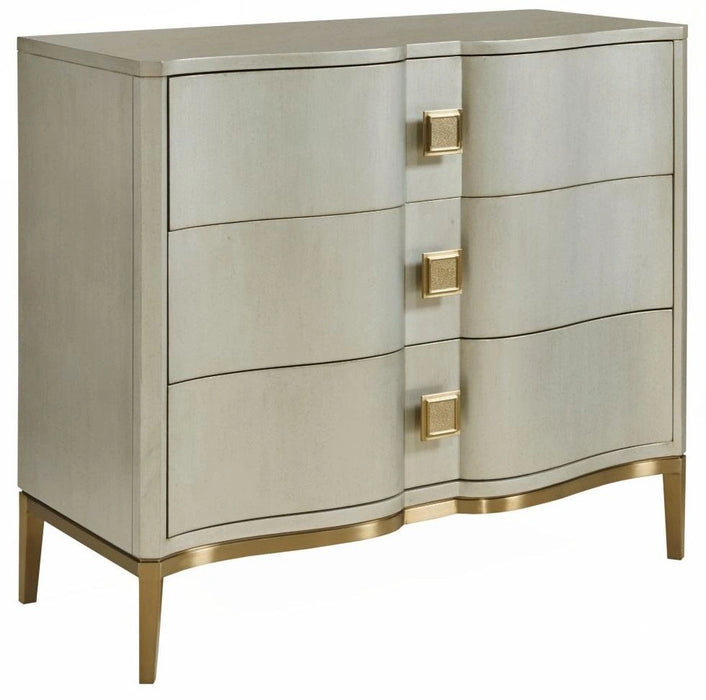 American Drew Vantage Richmond 3 Drawer Dresser in Medium Stain