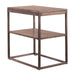 Jamestown Chair Side Table in Brown image
