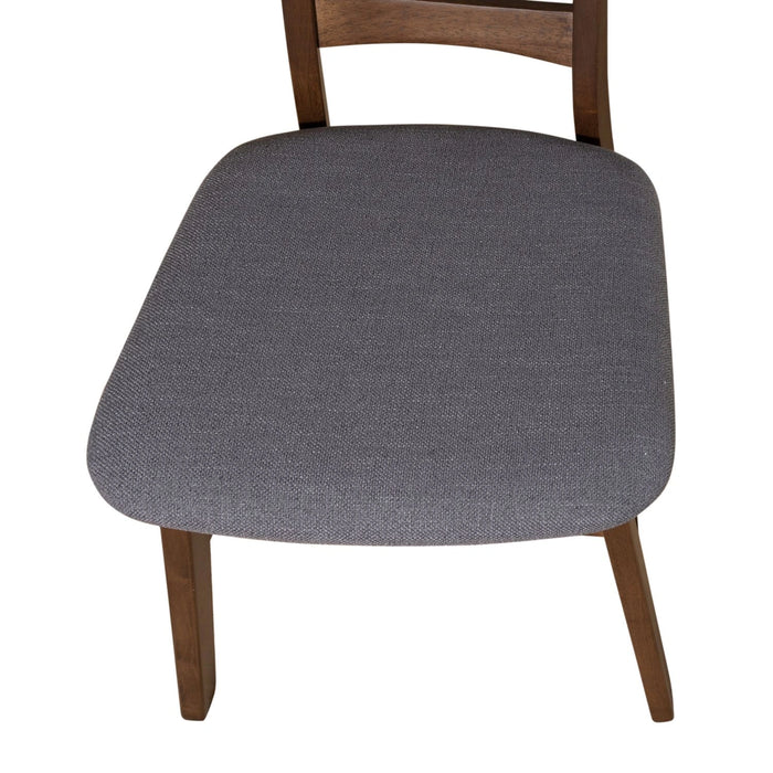 Space Savers Panel Back Side Chair- Grey (RTA) image