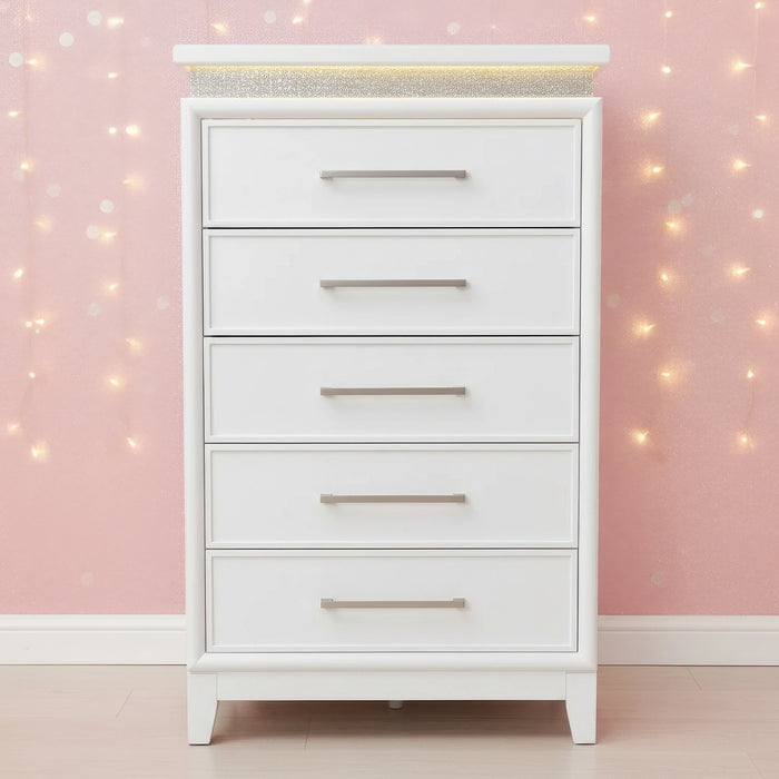 Reflections 5 Drawer Chest w/ Lights image