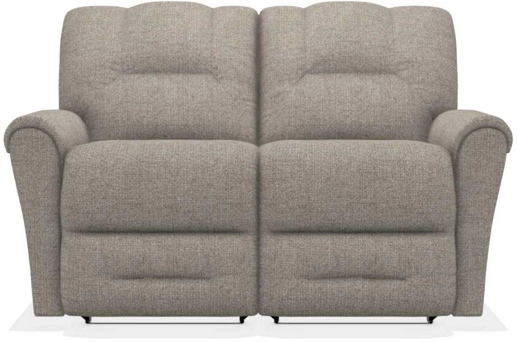 La-Z-Boy Easton PowerRecline La-Z-Time Pewter Reclining Loveseat