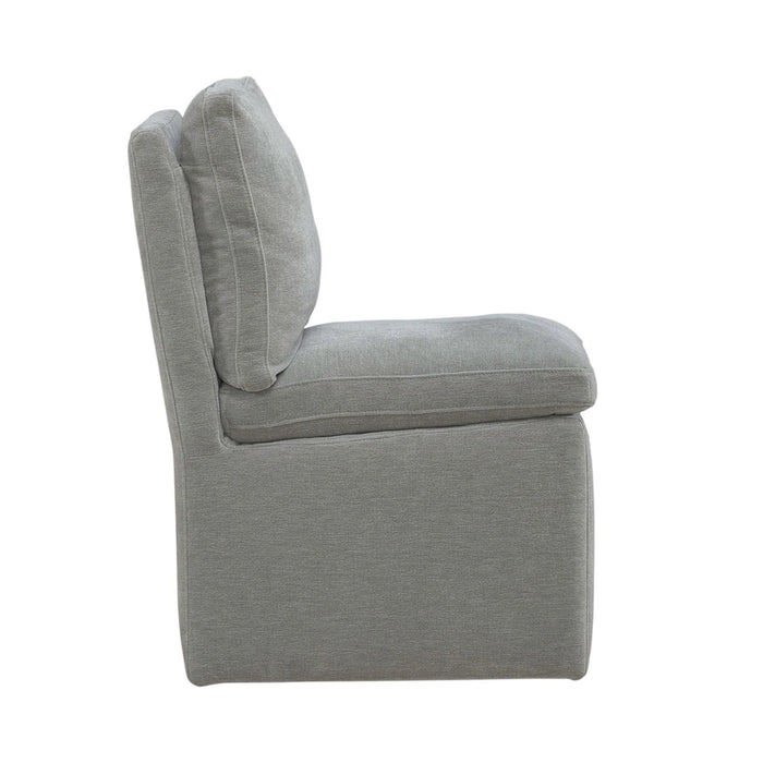 Accent Dining Accent Dining Chair w/ Casters - Sapphire image