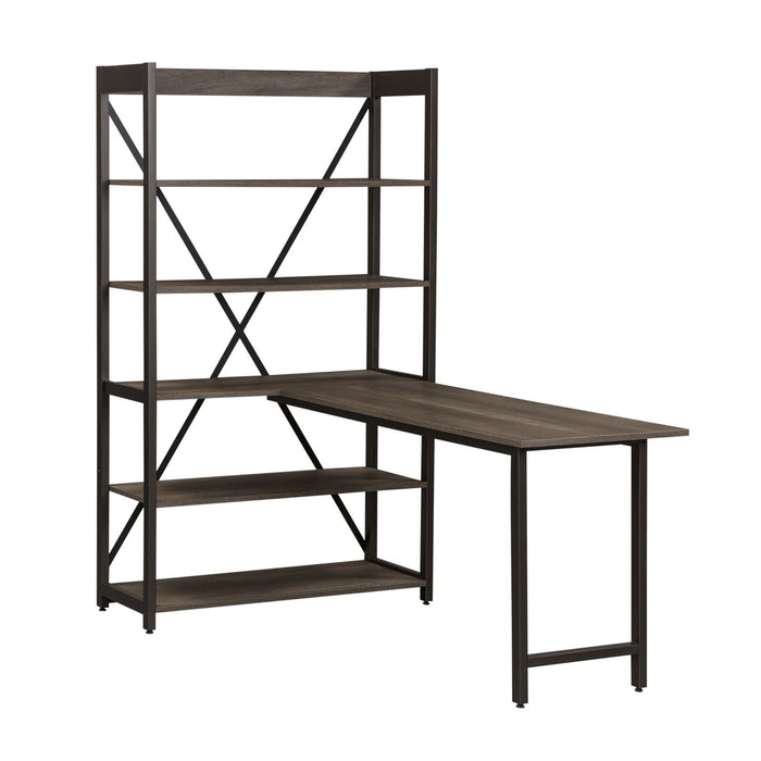 Tanners Creek Desk and Bookcase Set image