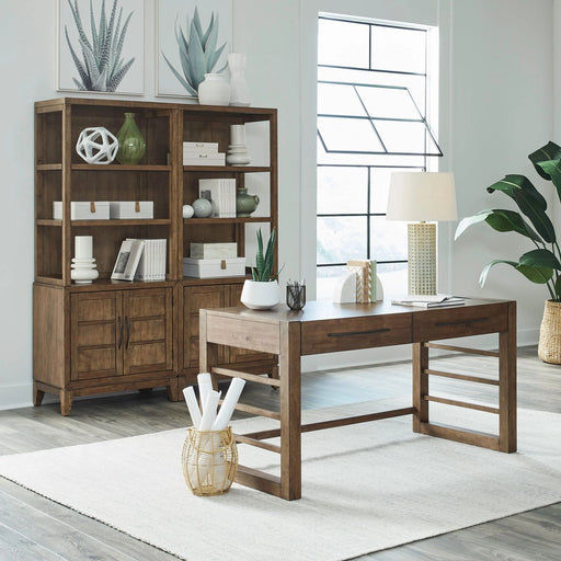 Shaker Lakes Desk & Bookcase Set image
