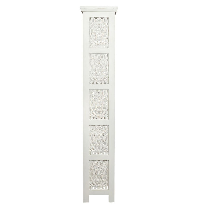 Liberty Furniture Trellis Lane Accent Bookcase in Weathered White