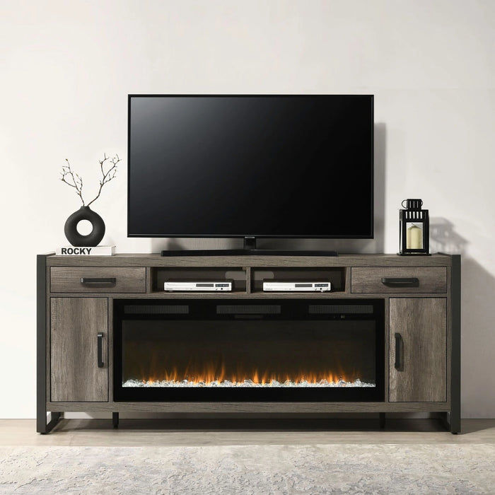 Fireplace TV Consoles 686 78 Inch Console w/ Fire FTS image