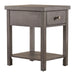 Modern Farmhouse Drawer Chair Side Table image