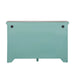 Kensington 3 Door Accent Cabinet in Turquoise image