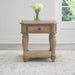 Liberty Furniture Magnolia Manor End Table in Weathered Bisque image