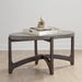 Cascade Oval Cocktail Table in Wire Brush Rustic Brown image