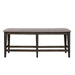 Double Bridge Counter Bench (RTA) in Dark Chestnut image