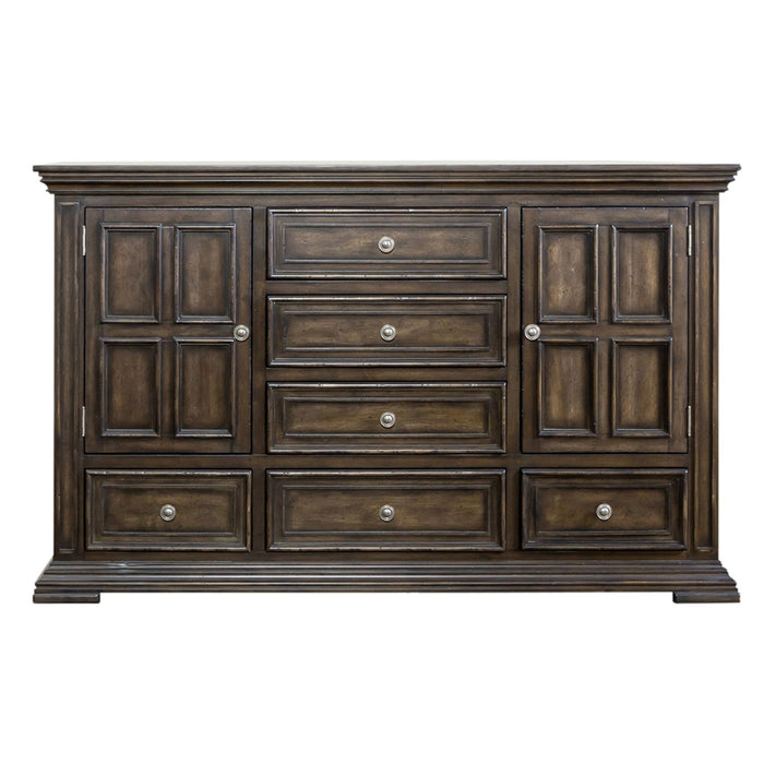 Big Valley 2 Door 6 Drawer Dresser