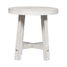 Modern Farmhouse Splay Leg Round End Table image