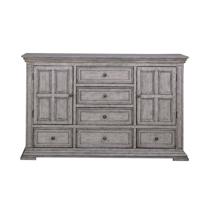 Big Valley 2 Door 6 Drawer Dresser
