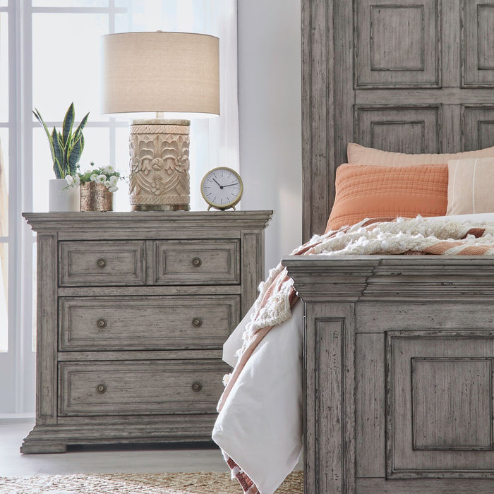 Big Valley Bedside Chest w/ Charging Station
