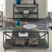 Arista Rectangular Cocktail Table in Cobblestone Brown image