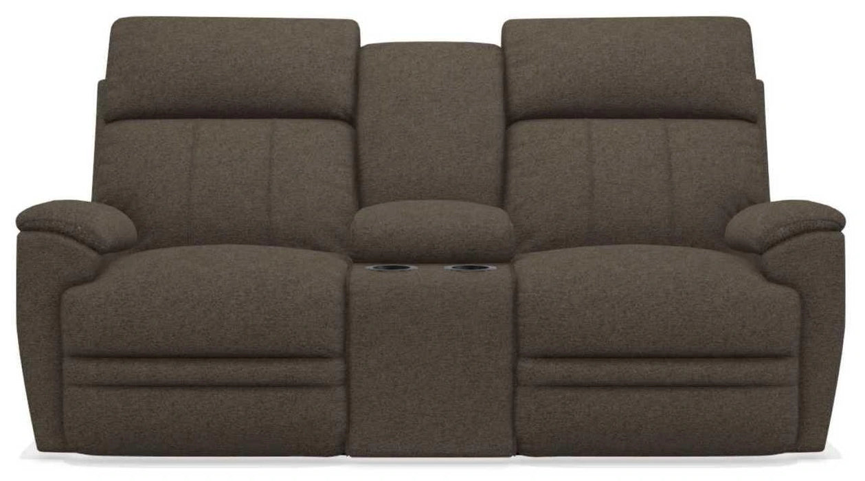La-Z-Boy Talladega Java Power Reclining Loveseat with Console