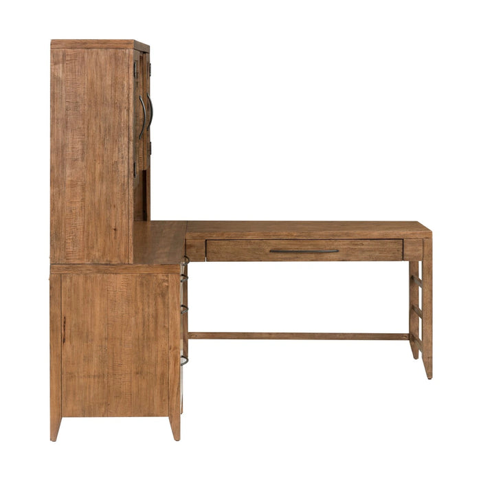 Shaker Lakes Opt L Shaped Desk Set image