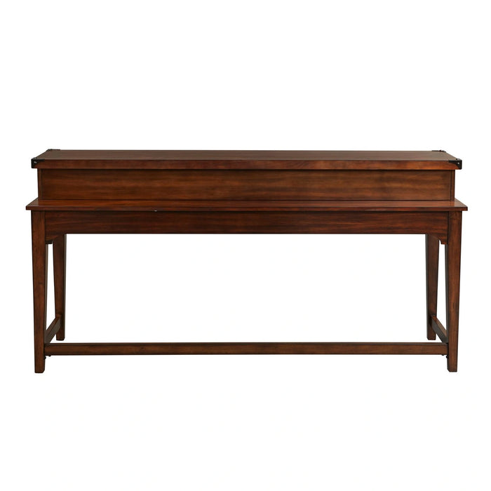 Aspen Skies Console Bar Table in Russet Brown image