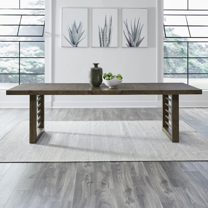Shaker Lakes Double Pedestal Table Set image