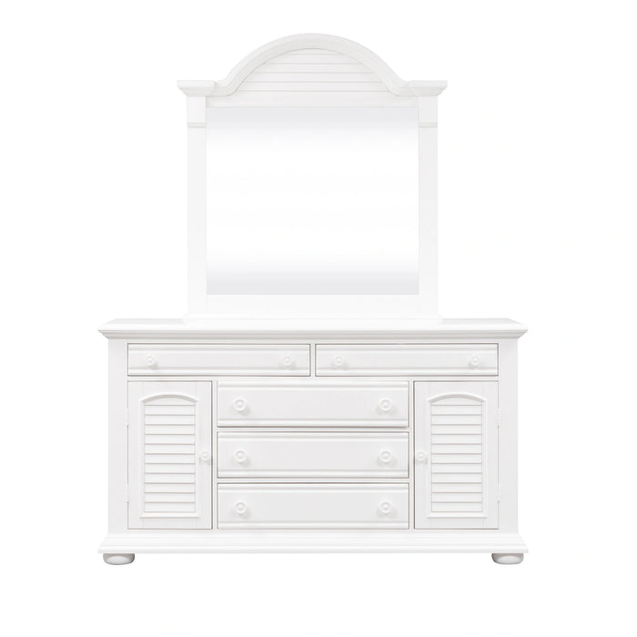 Summer House I Panel Bed, Dresser & Mirror, Chest, Night Stand image