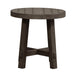 Modern Farmhouse Splay Leg Round End Table image