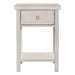 Modern Farmhouse Drawer Chair Side Table image