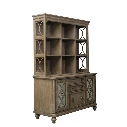 Simply Elegant Credenza & Hutch Set image