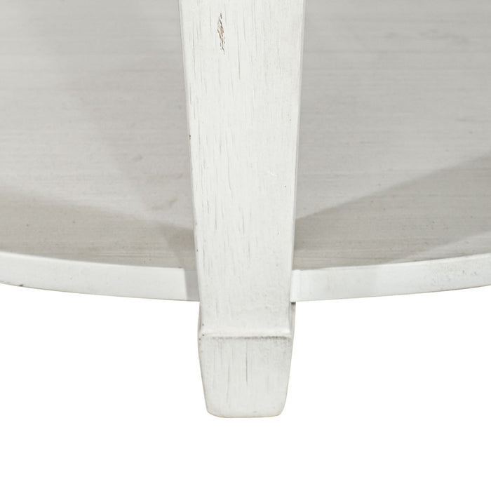 Allyson Park Round Cocktail Table in White