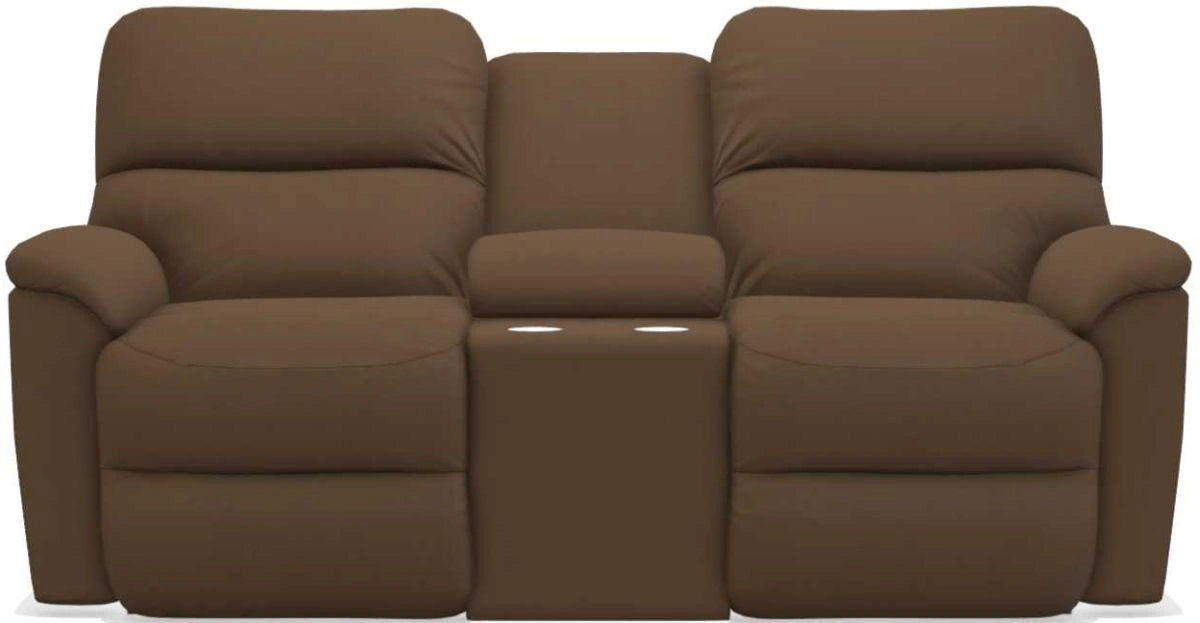 La-Z-Boy Brooks Canyon Reclining Loveseat With Console