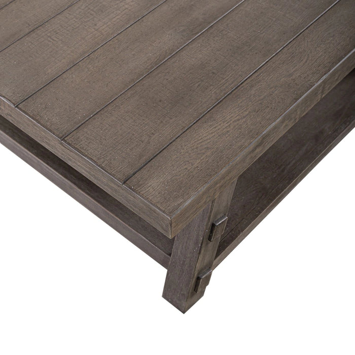 Modern Farmhouse Oversized Square Cocktail Table image